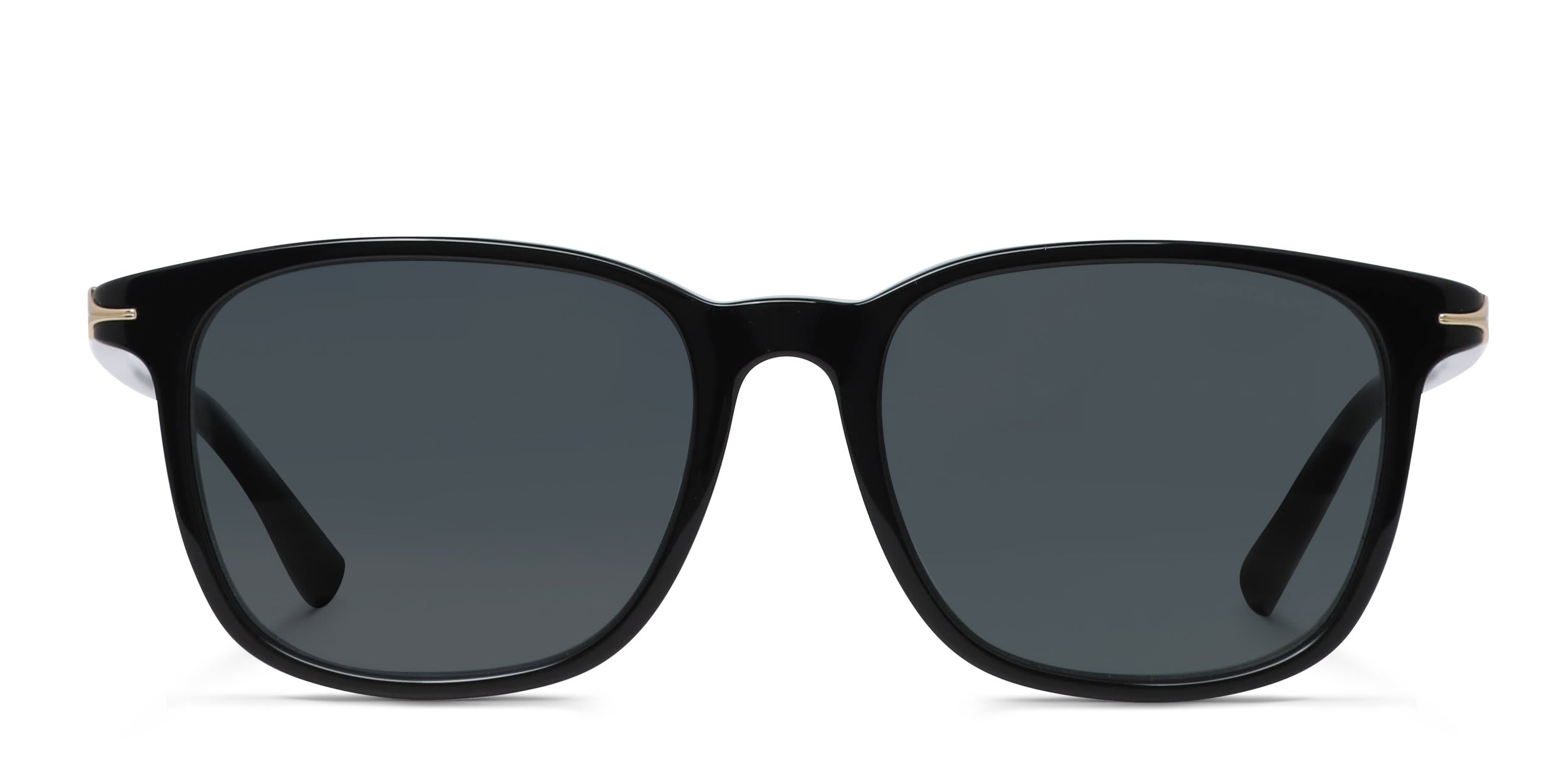 Mont Blanc MB0338S Shiny Black glasses - Shiny Black - Frontal View