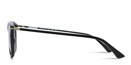 Mont Blanc MB0338S Shiny Black glasses - Shiny Black - Side View