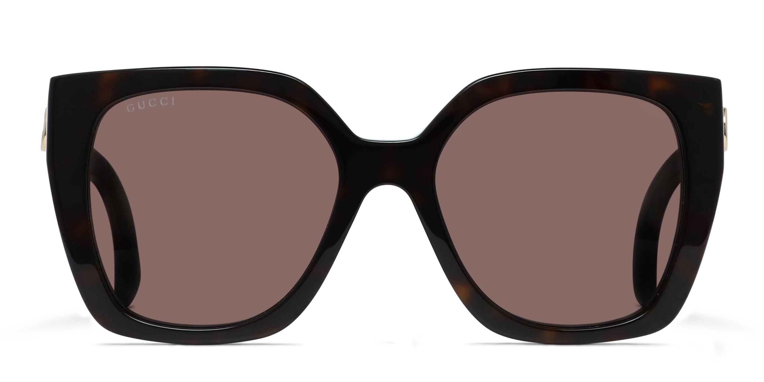 Gucci GG1300S Tortoise glasses - Tortoise - Frontal View