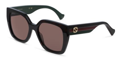 Gucci GG1300S Tortoise glasses - Tortoise - Angle View