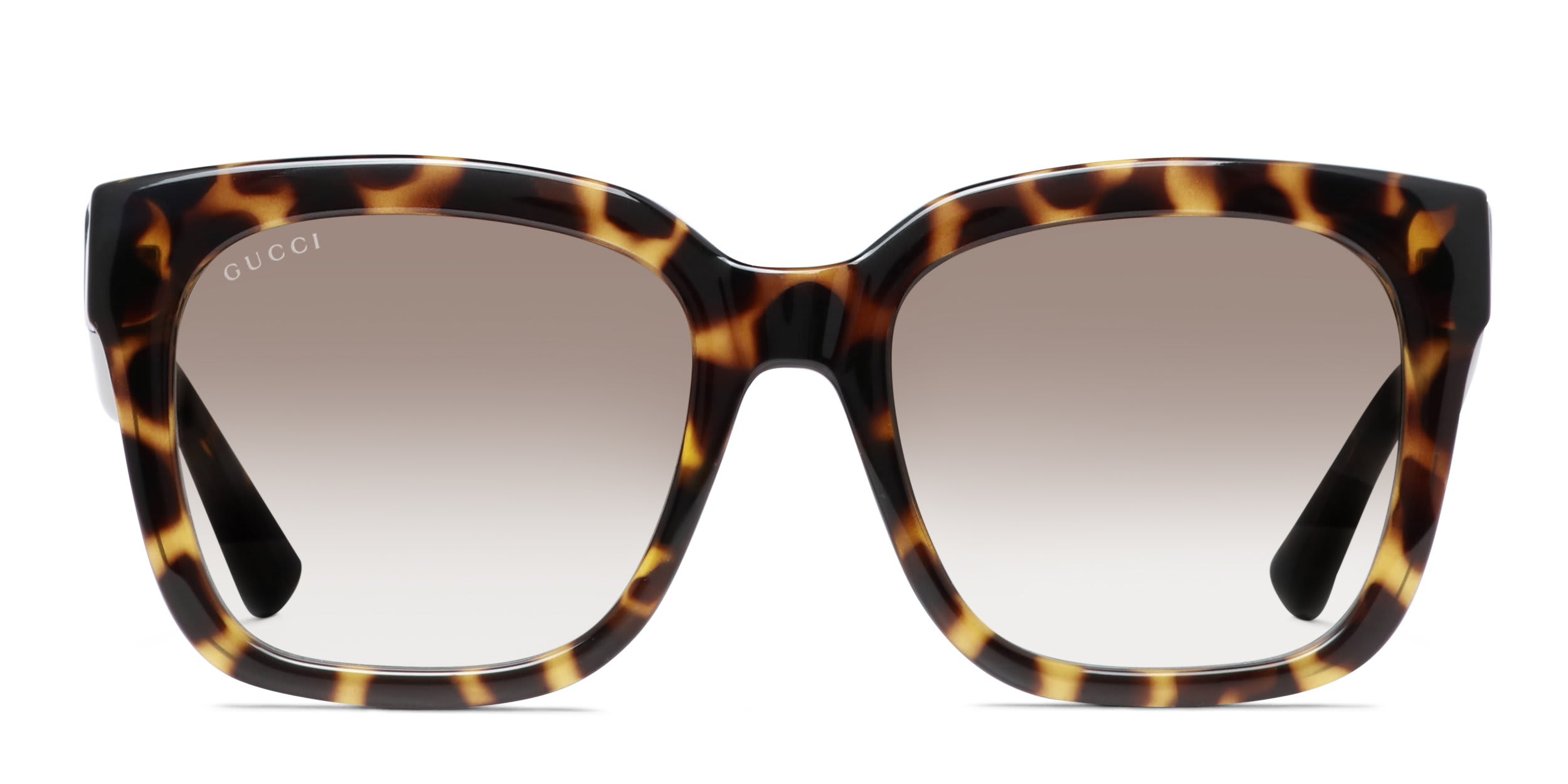 Gucci GG1338S Tortoise glasses - Tortoise - Frontal View