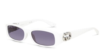 Gucci GG1661S White glasses - White - Angle View