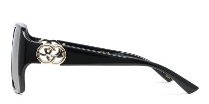 Gucci GG1692S Shiny Black glasses - Shiny Black - Side View