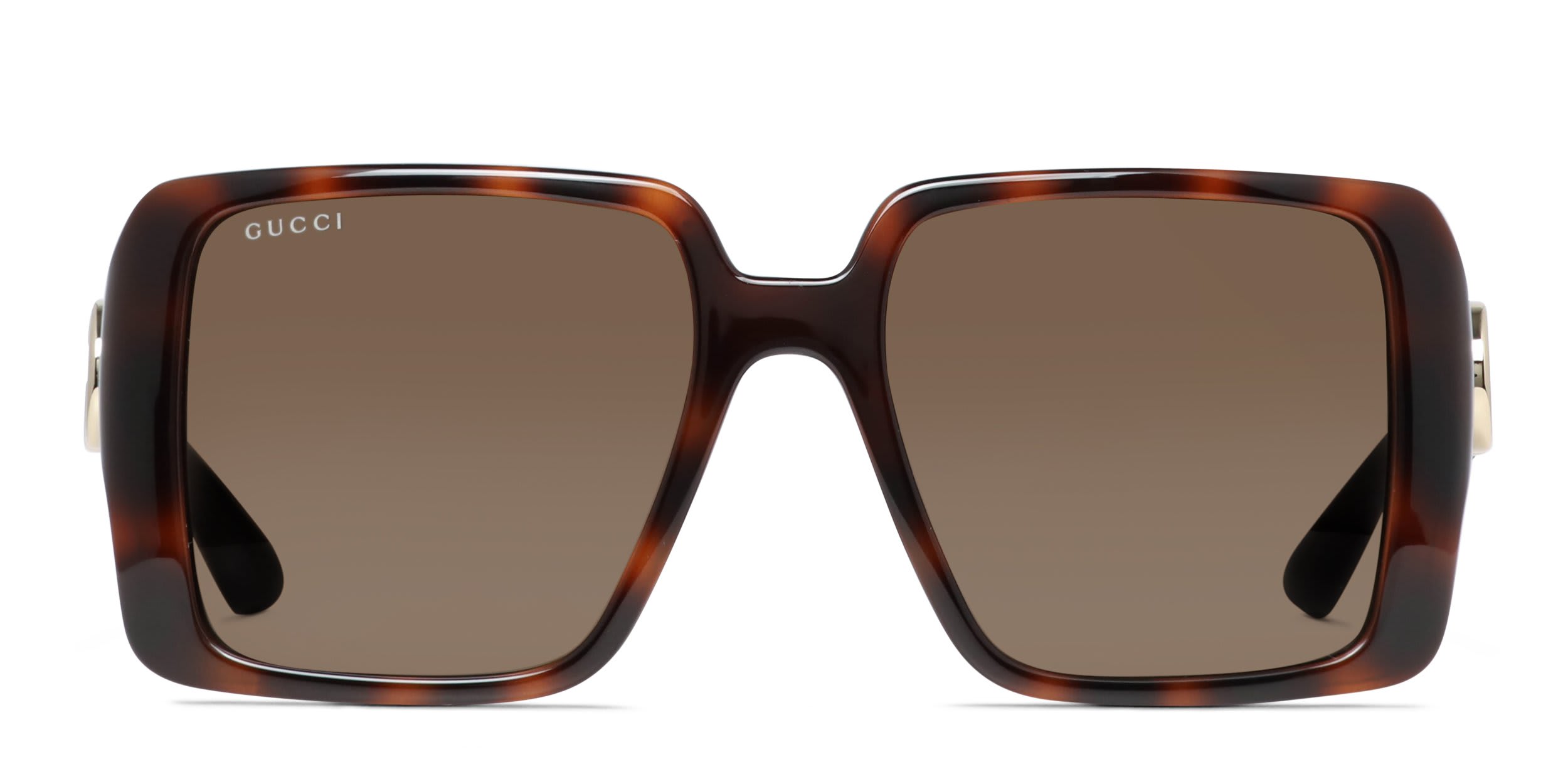 Gucci GG1692S Tortoise glasses - Tortoise - Frontal View