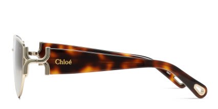 Chloe CH0260S Gold glasses - Gold - Side View