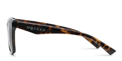 Alexander McQueen AM0473S Tortoise glasses - Tortoise - Side View