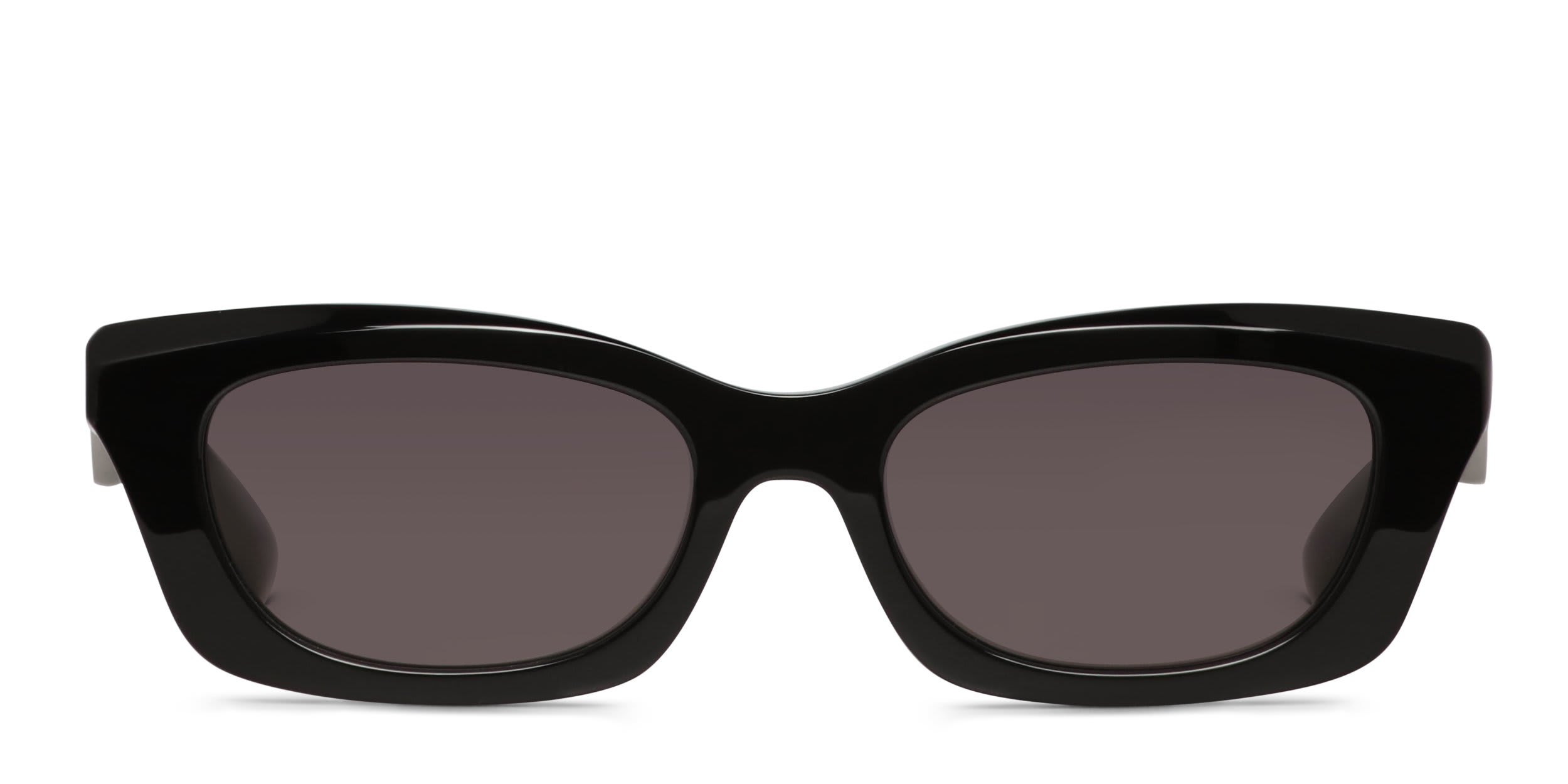 Alexander McQueen AM0474S Shiny Black glasses - Shiny Black - Frontal View
