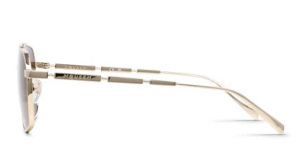 Alexander McQueen AM0477S Gold glasses - Gold - Side View