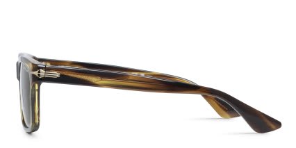 Mont Blanc MB0263S Tortoise, Brown glasses - Tortoise / Brown - Side View