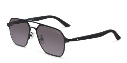 Mont Blanc MB546S glasses - Black - Angle View