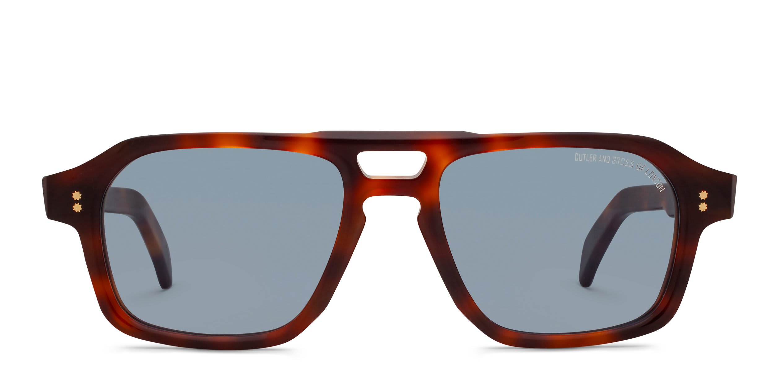 Cutler and Gross GR15 Tortoise glasses - Tortoise - Frontal View