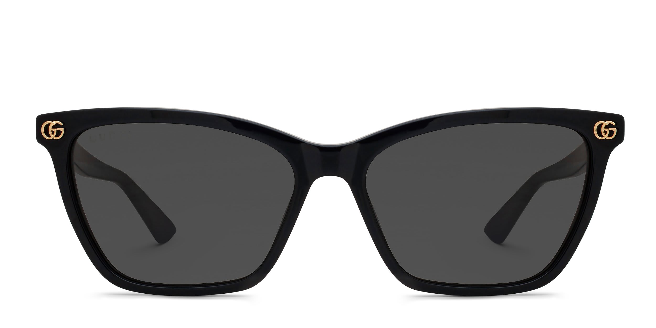 Gucci GG2111S Black, Gray glasses - Black / Gray - Frontal View