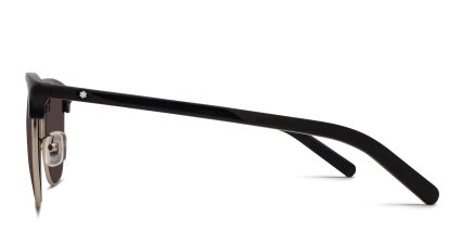 Mont Blanc MB0488SA Black, Silver glasses - Black / Silver - Side View