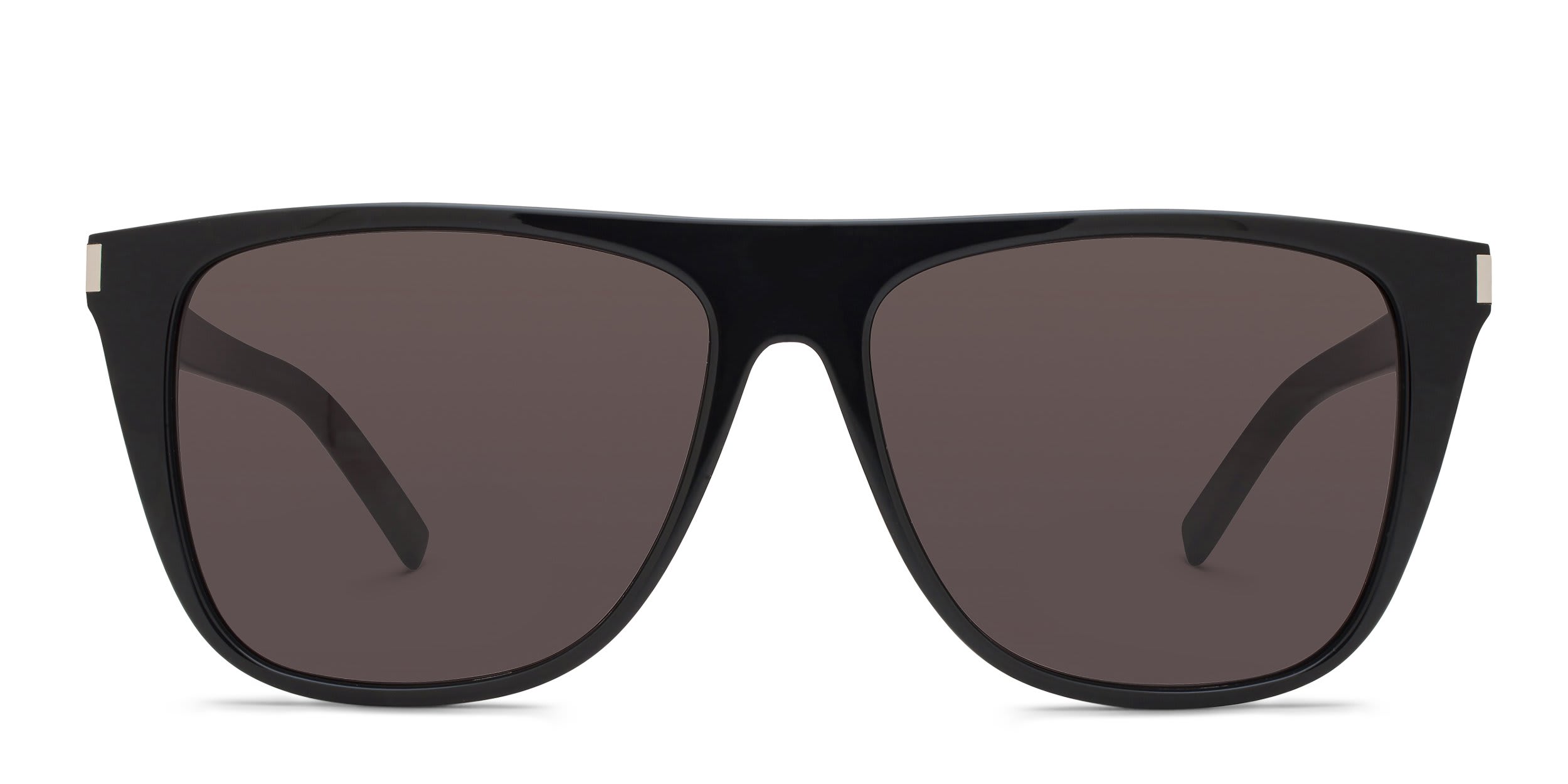 Saint Laurent SL1/F Black glasses - Black - Frontal View
