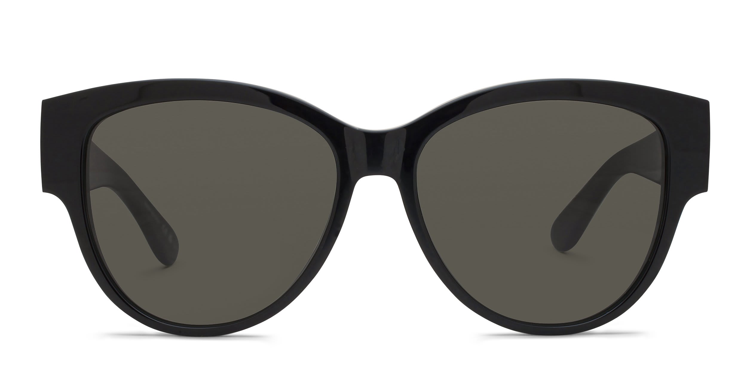 Saint Laurent SLM3 Black, Gray glasses - Black / Gray - Frontal View