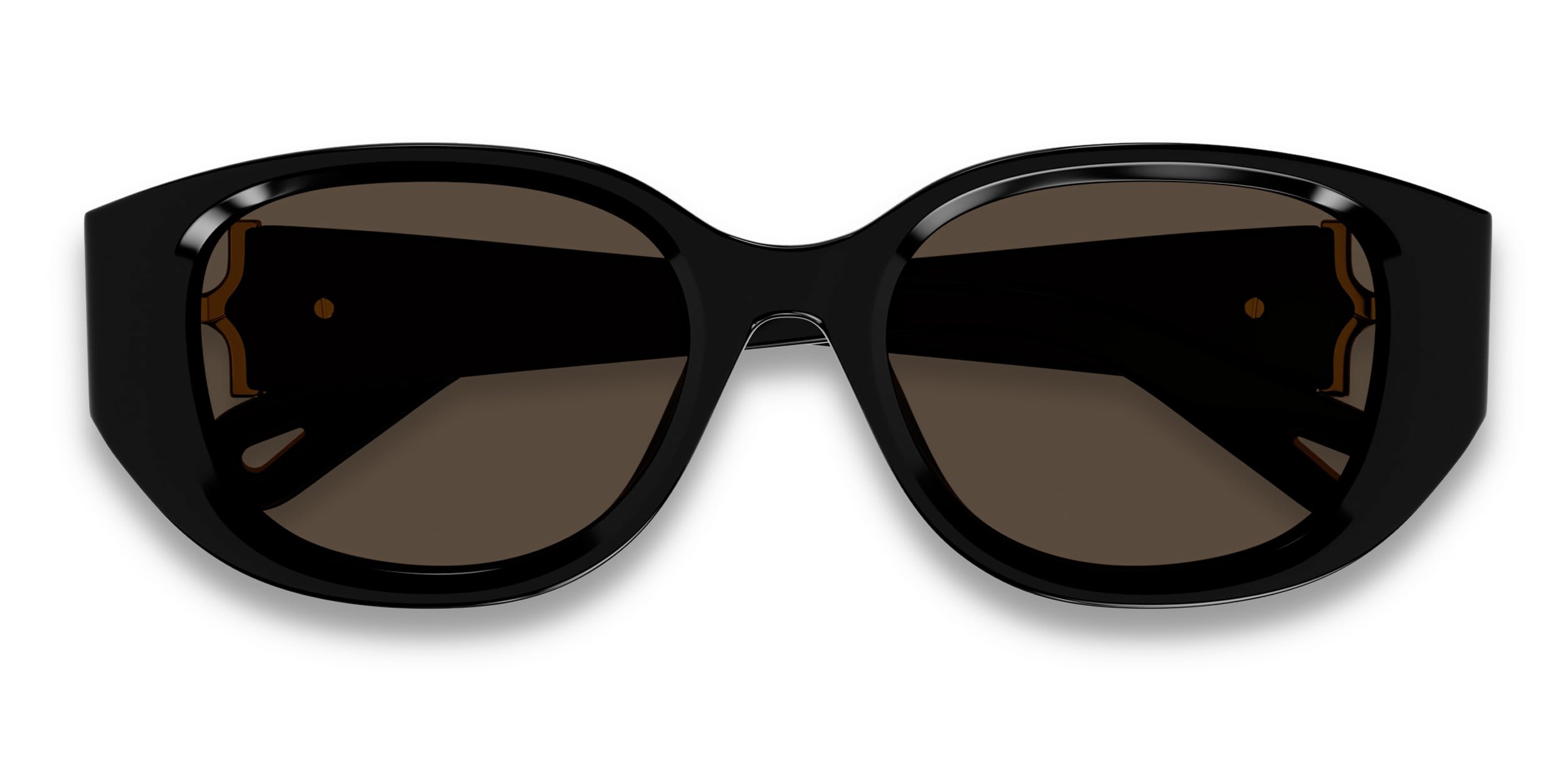 Chloe CH0237SK Black, Brown glasses - Black - Frontal View