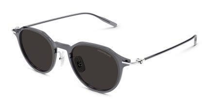 Mont Blanc MB0355S Gray glasses - Gray - Angle View