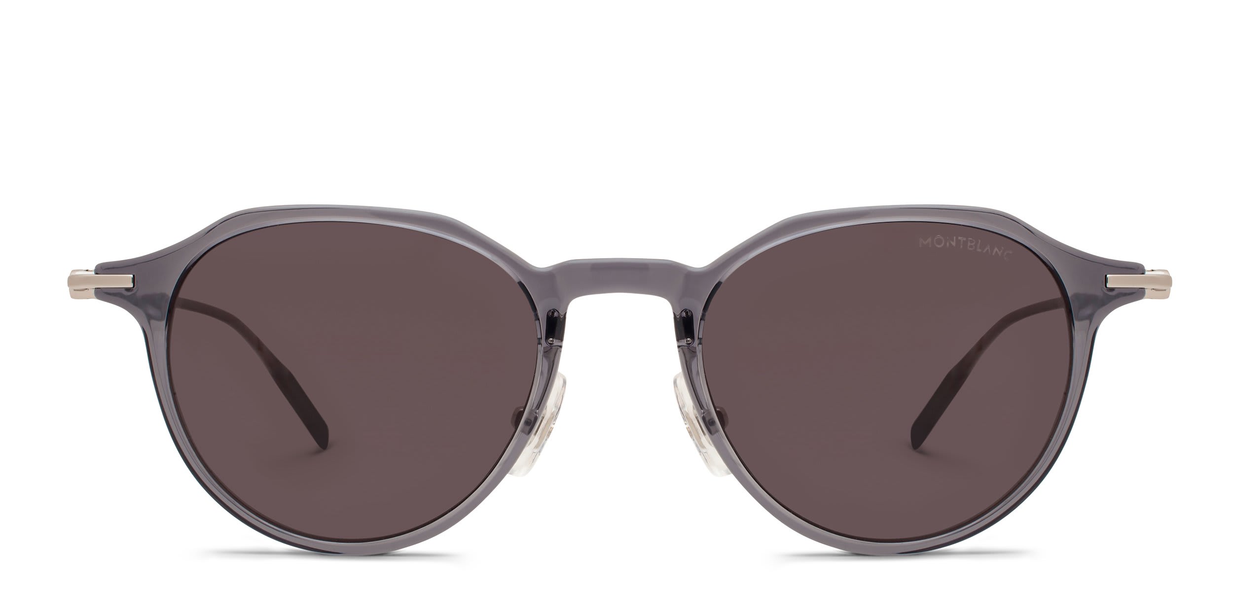 Mont Blanc MB0355S Gray glasses - Gray - Frontal View