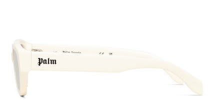 Palm Angels PA1022 Eagle White glasses - White - Side View
