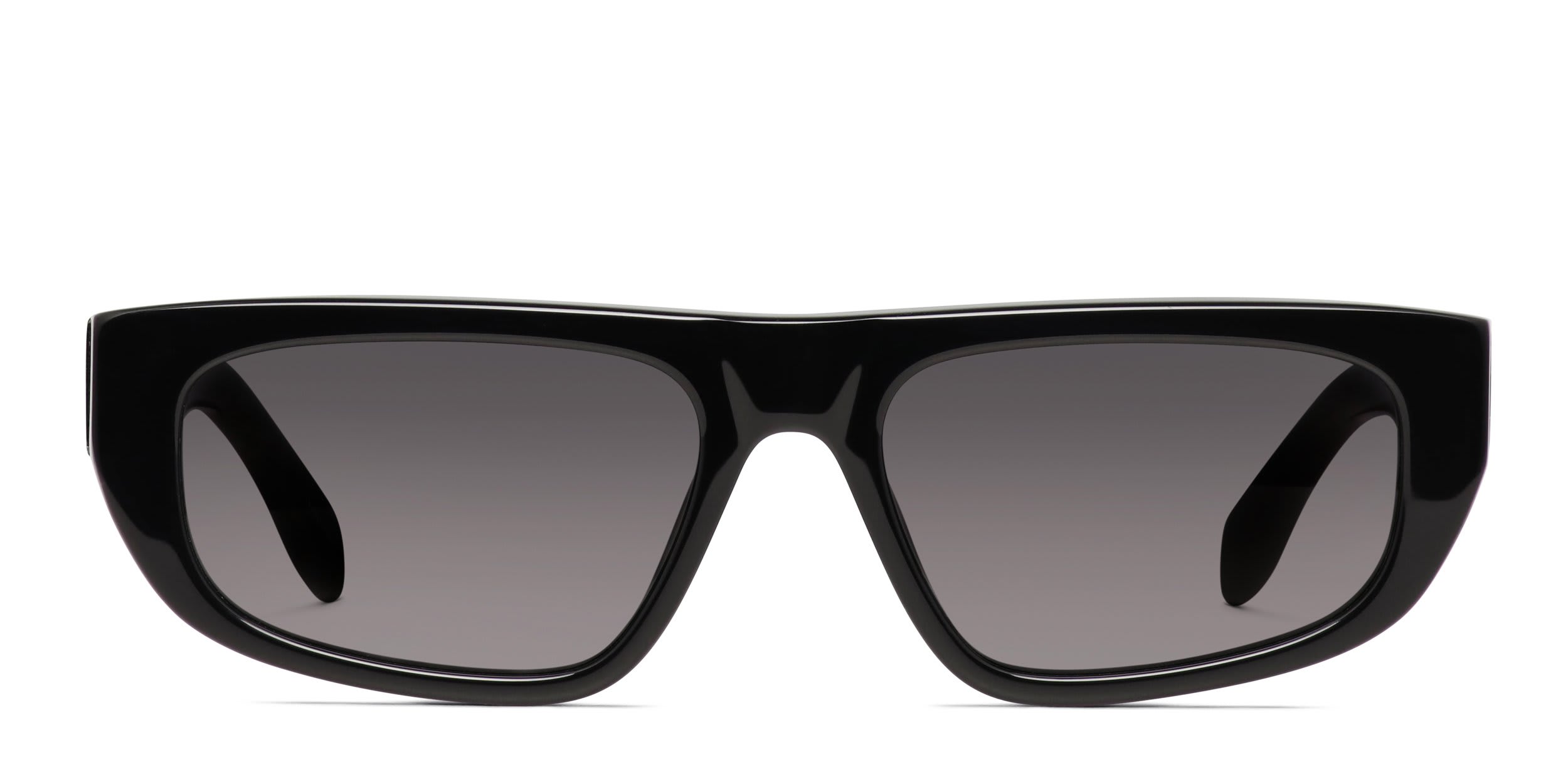 Palm Angels PA1024 Ventura Shiny Black glasses - Shiny Black - Frontal View