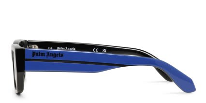 Palm Angels PA1030 Moss Black glasses - Black - Side View