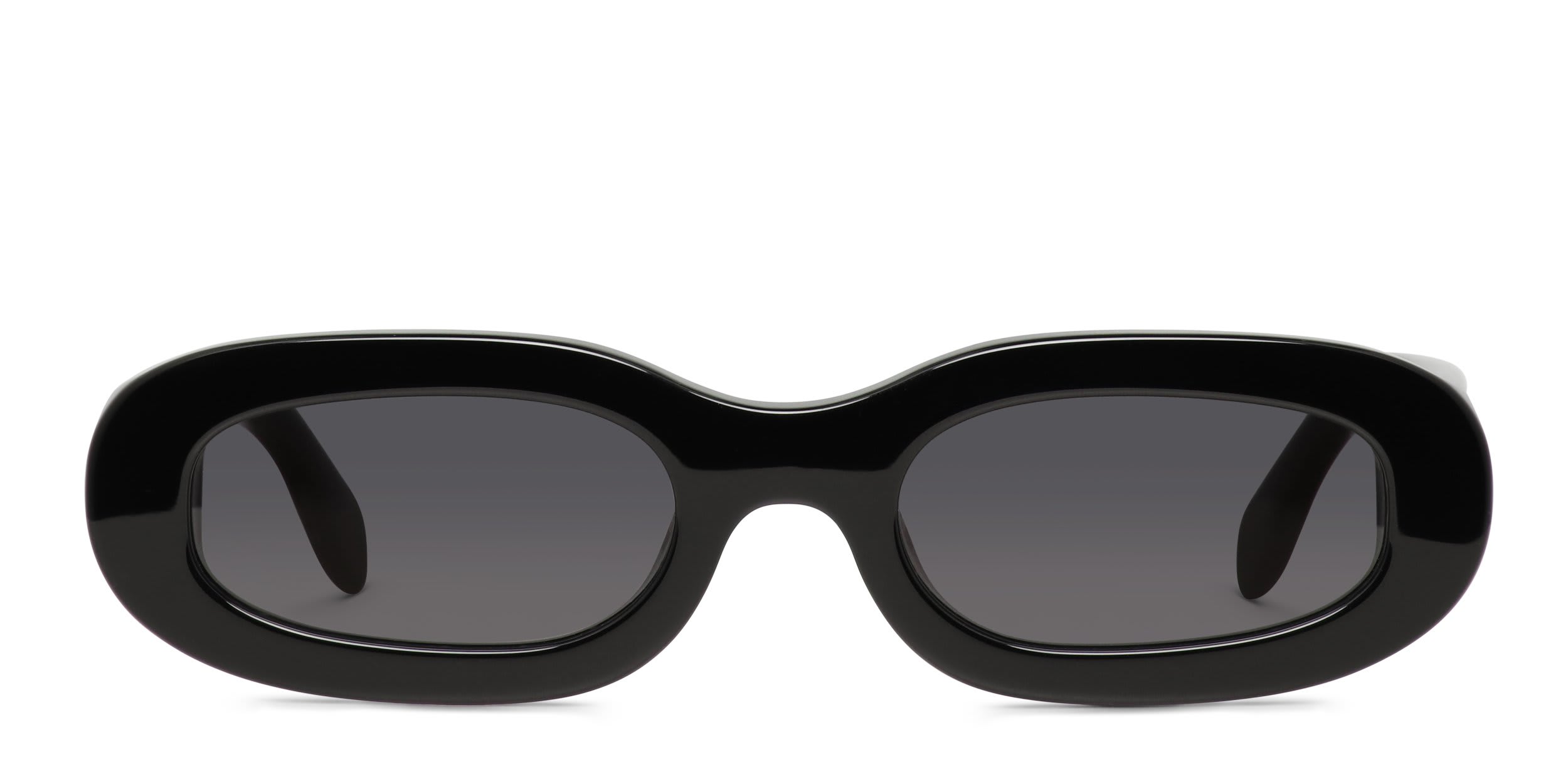 Palm Angels PA1032 Yolo Shiny Black glasses - Shiny Black - Frontal View