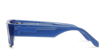 Palm Angels PA1034 Belvedere Blue glasses - Blue - Side View