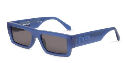 Palm Angels PA1034 Belvedere Blue glasses - Blue - Angle View
