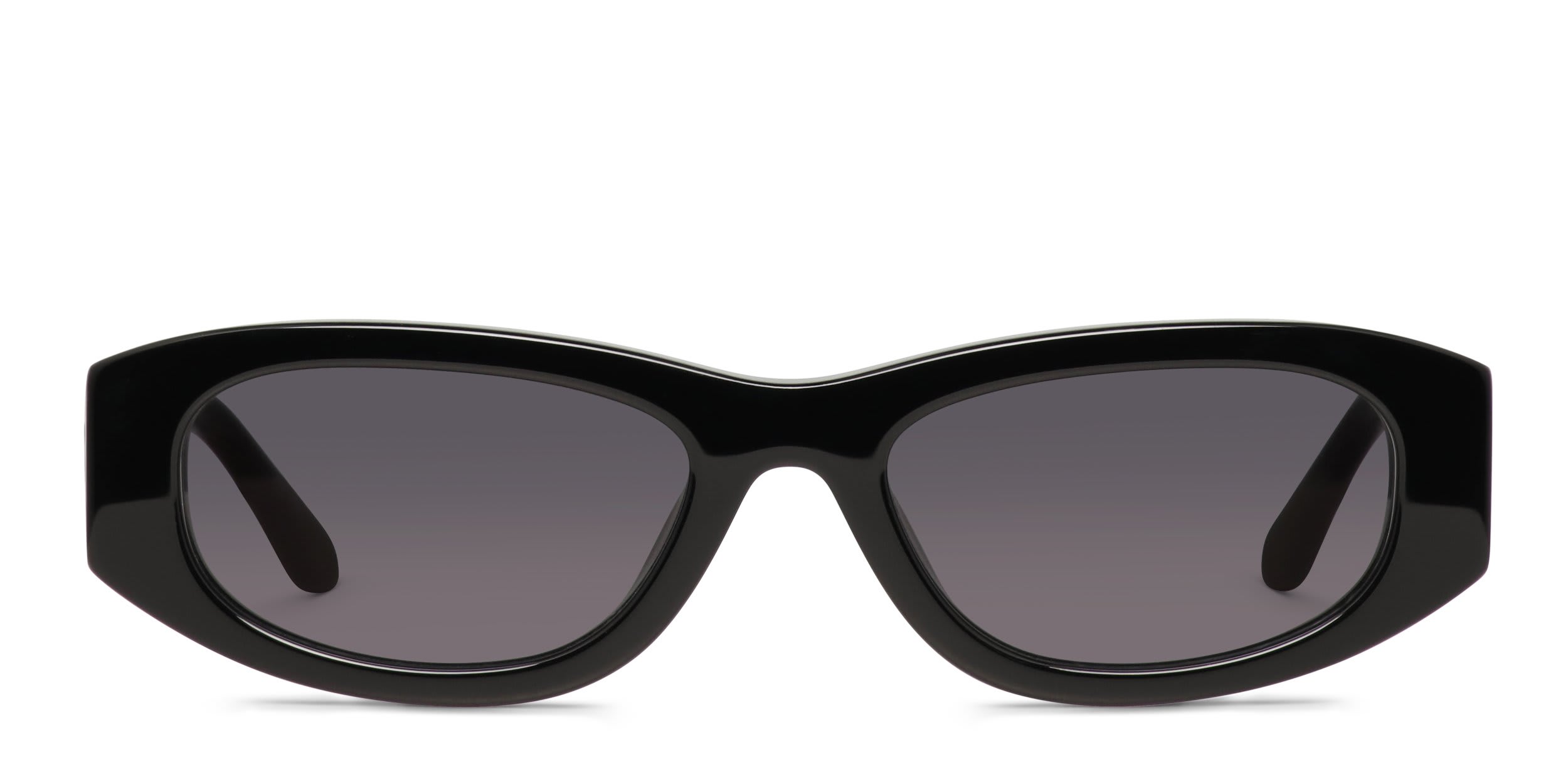 Palm Angels PA1035 Hector Shiny Black glasses - Shiny Black - Frontal View