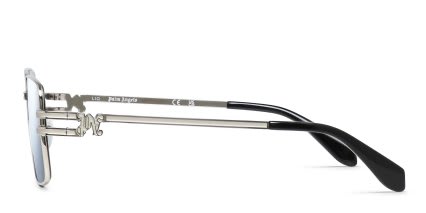 Palm Angels PA2003 Imperial Silver glasses - Silver - Side View