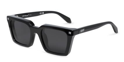 Off-White OW1004 Reno Shiny Black glasses - Shiny Black - Angle View