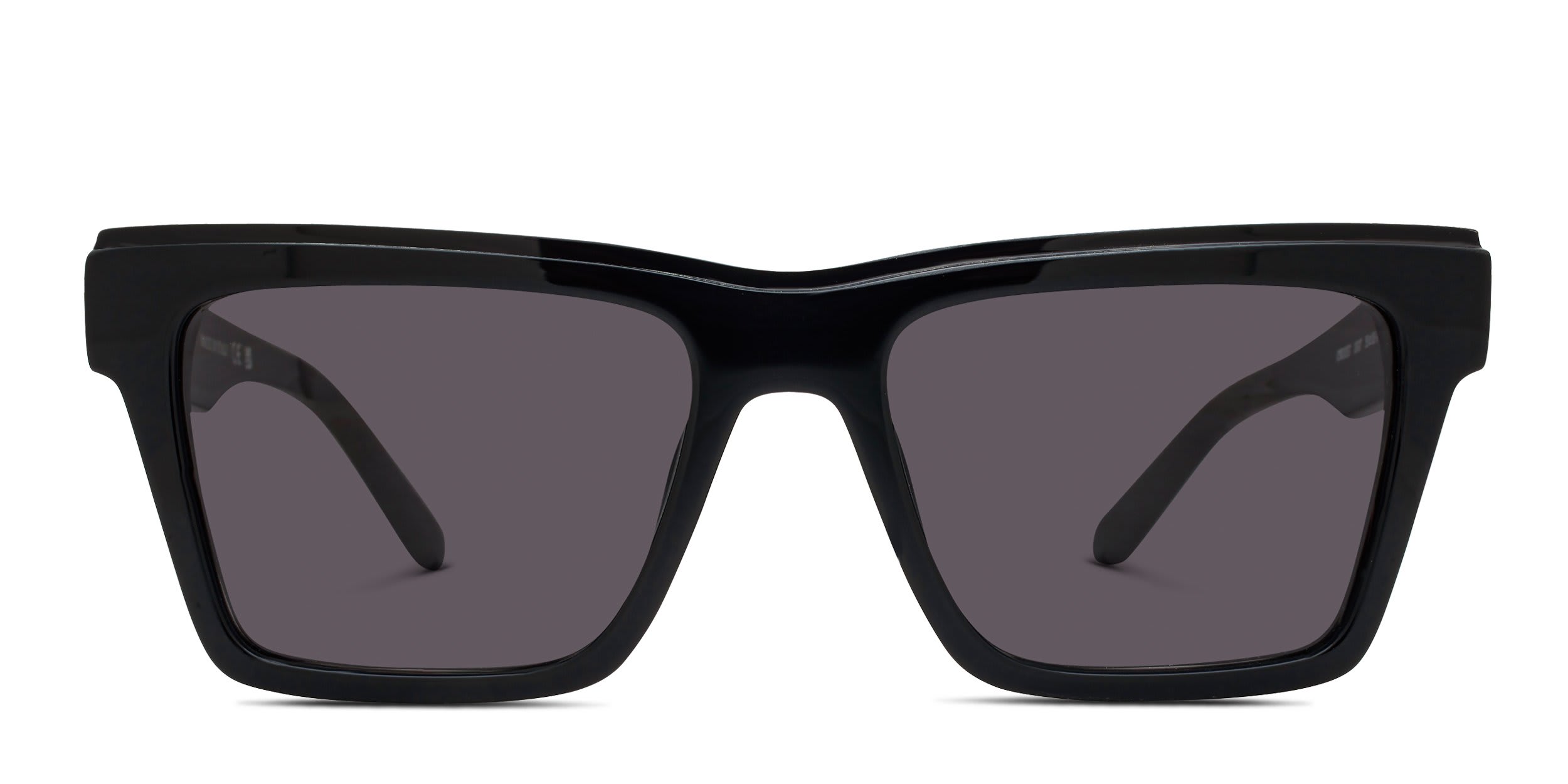 Off-White OW1037 Virginia Shiny Black glasses - Shiny Black - Frontal View