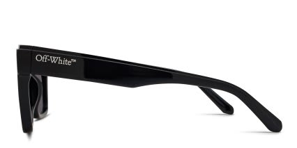 Off-White OW1037 Virginia Shiny Black glasses - Shiny Black - Side View