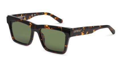Off-White OW1037 Virginia Tortoise glasses - Tortoise - Angle View