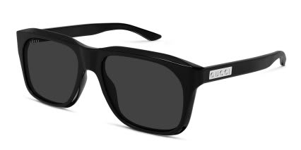 Gucci GG2077S Black, Gray glasses - Black - Angle View