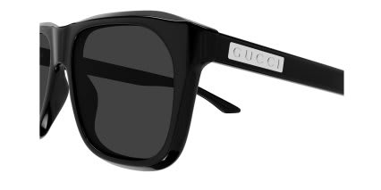 Gucci GG2077S Black, Gray glasses - Black - Side View