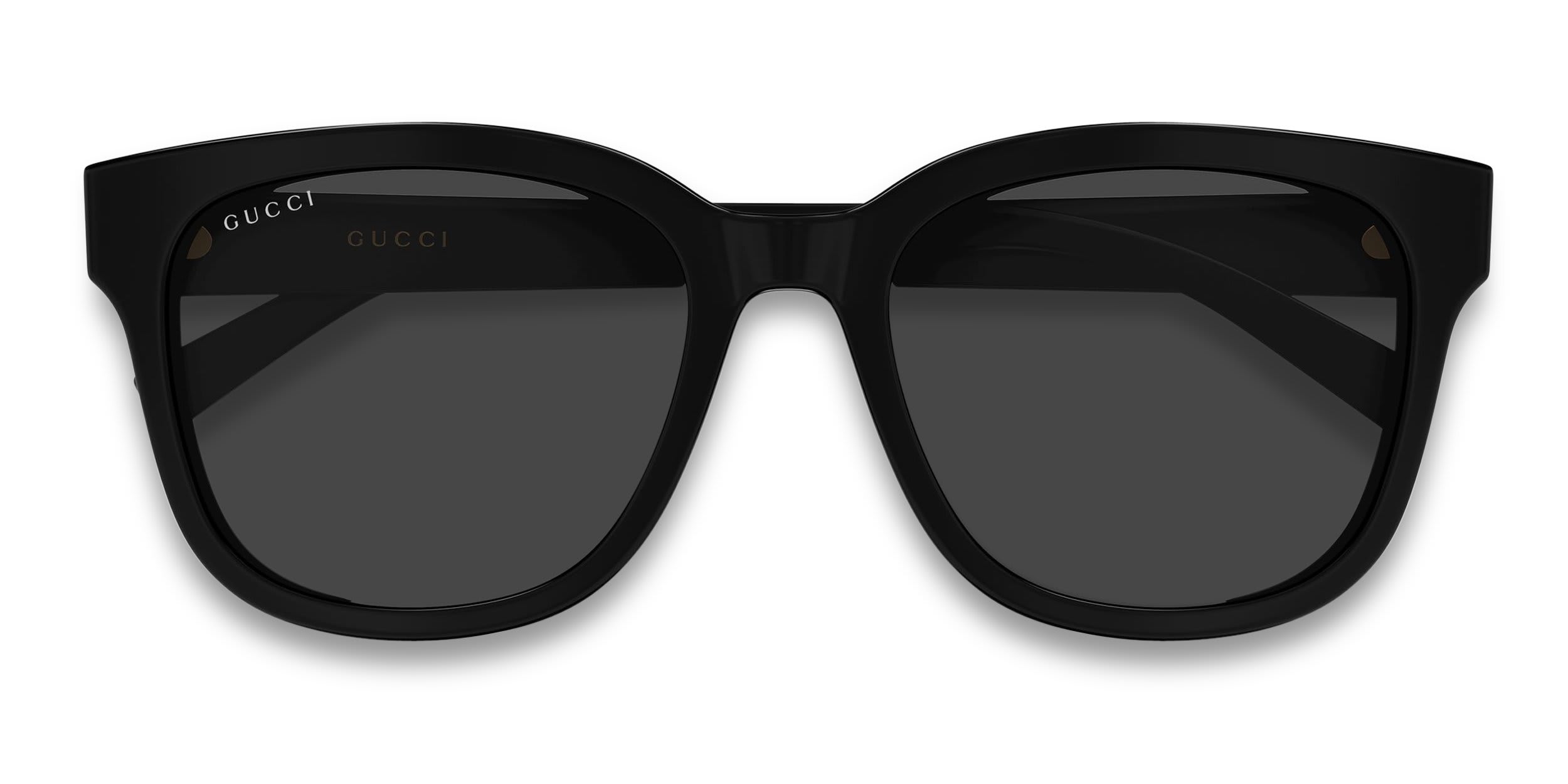 Gucci GG2126SK Black, Gray glasses - Black - Frontal View