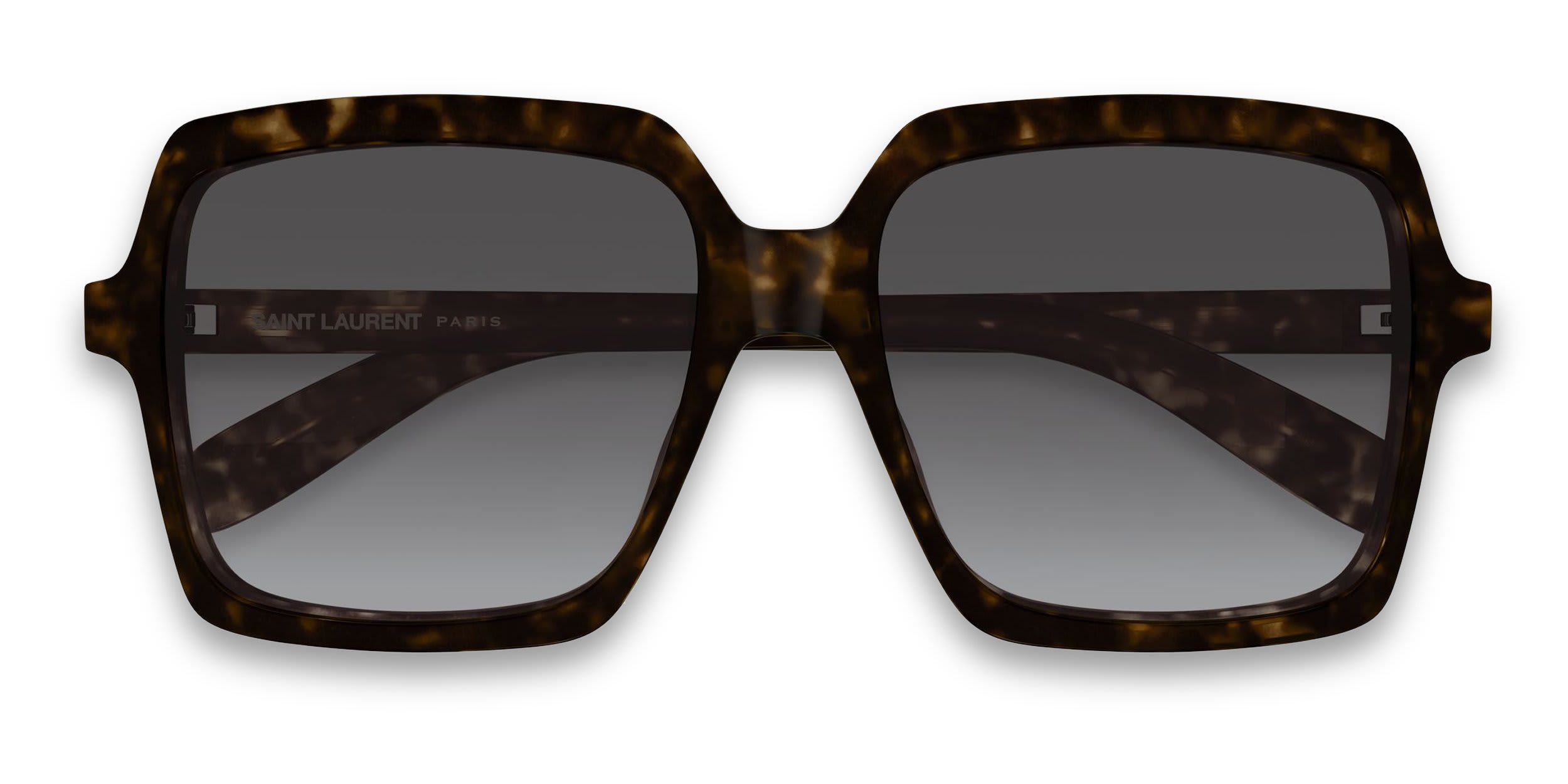 Saint Laurent SL 174 Tortoise, Gray glasses - Tortoise - Frontal View