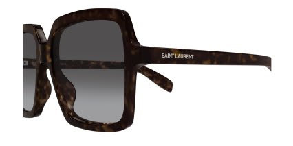 Saint Laurent SL 174 Tortoise, Gray glasses - Tortoise - Side View