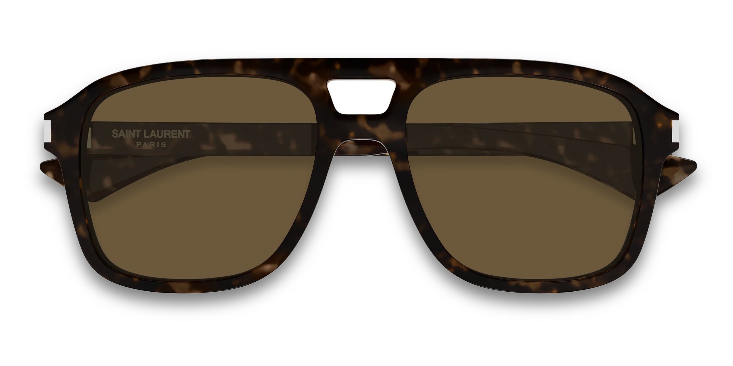 Saint Laurent SL881 Tortoise, Brown glasses - Tortoise - Frontal View