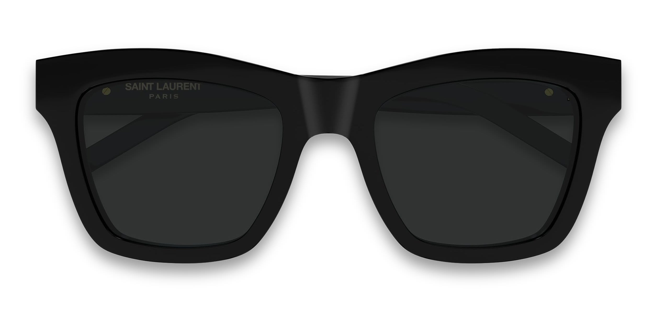 Saint Laurent SLM156 Black glasses - Black - Frontal View