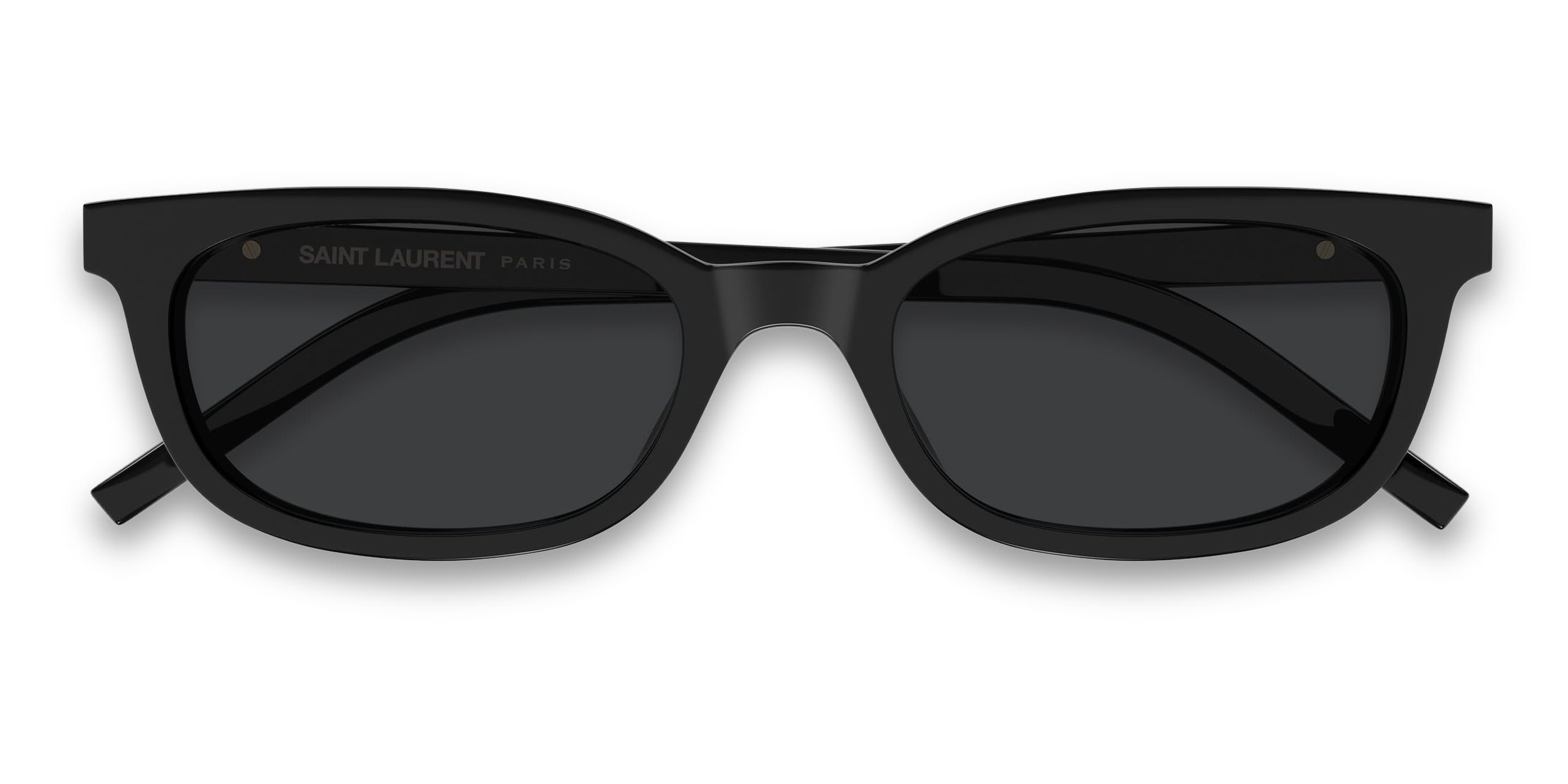Saint Laurent SLM160 Black glasses - Black - Frontal View