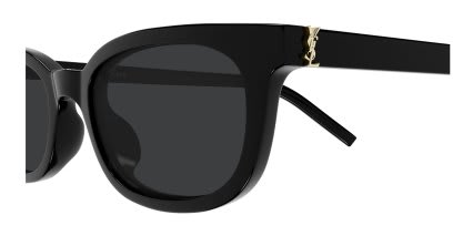 Saint Laurent SLM160 Black glasses - Black - Side View