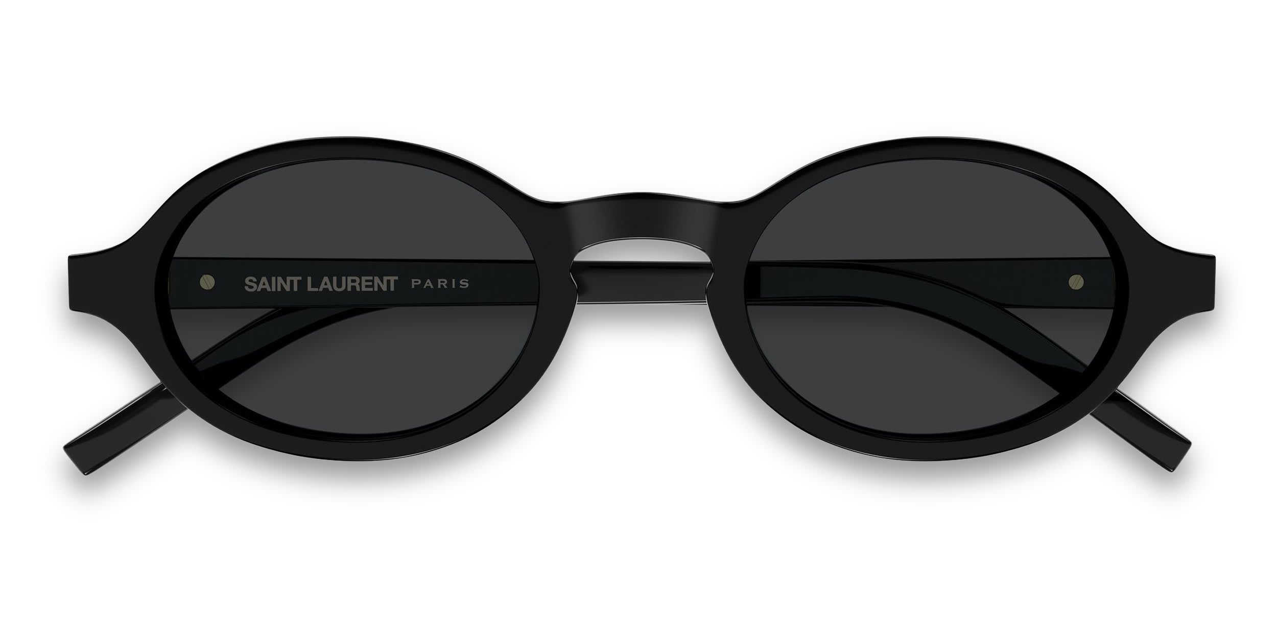 Saint Laurent SLM161 Black glasses - Black - Frontal View