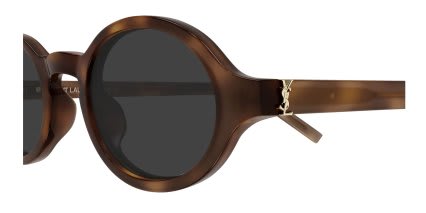 Saint Laurent SLM161 Tortoise, Gray glasses - Tortoise - Side View
