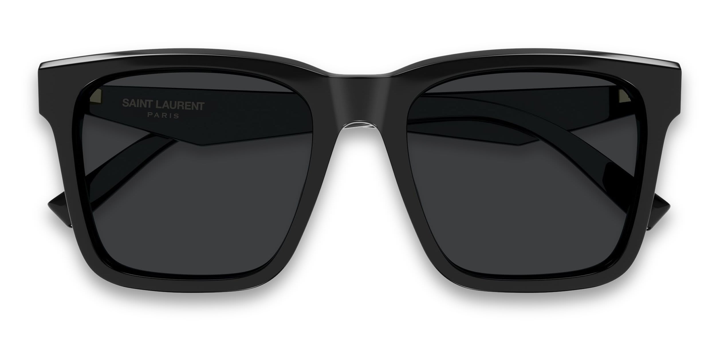 Saint Laurent SLM170 Black glasses - Black - Frontal View