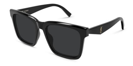 Saint Laurent SLM170 Black glasses - Black - Angle View