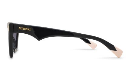 Missoni MIS 0205/S Shiny Black glasses - Shiny Black - Side View