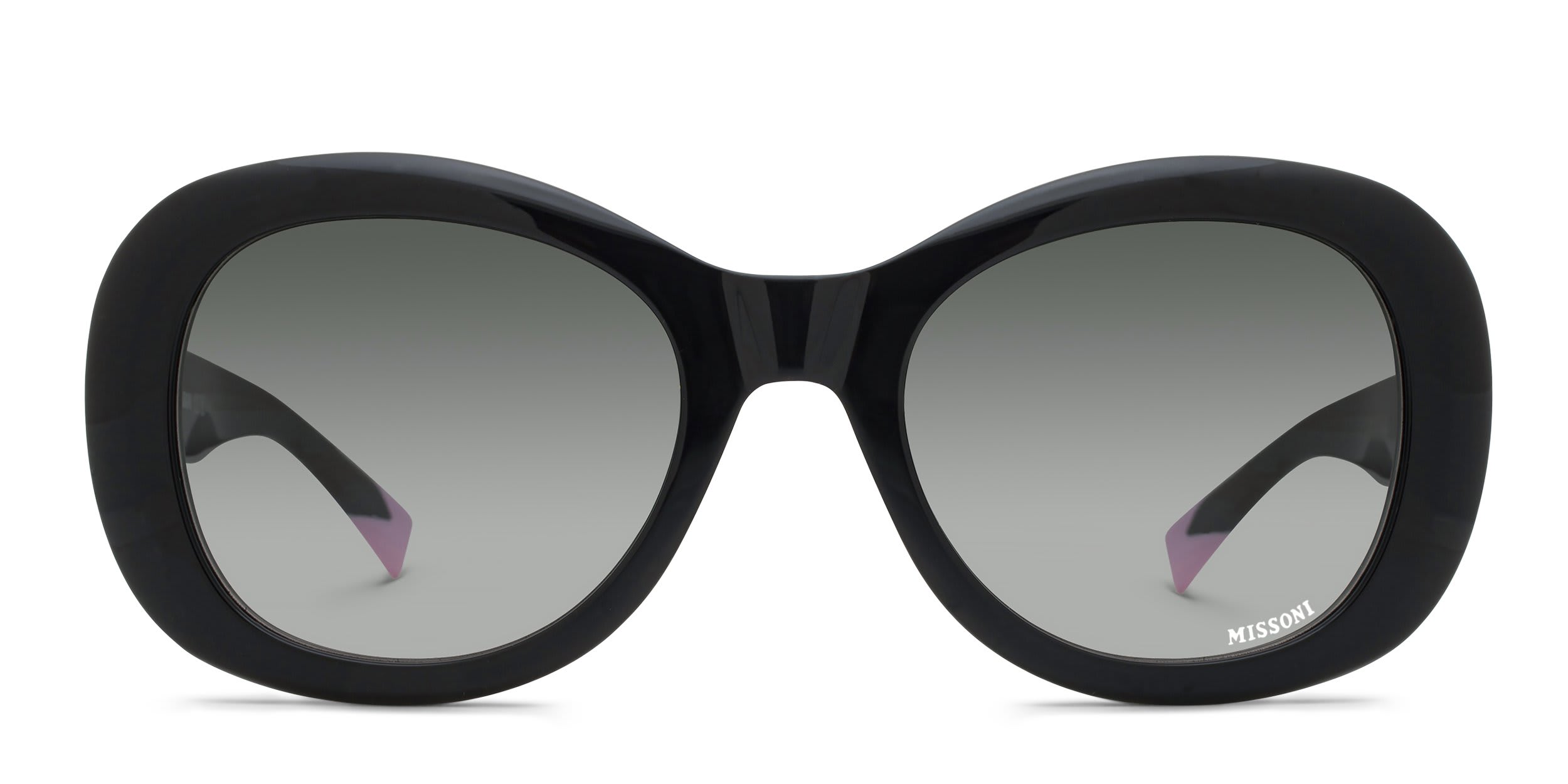 Missoni MIS 0215/G/S Shiny Black glasses - Shiny Black - Frontal View