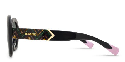 Missoni MIS 0215/G/S Shiny Black glasses - Shiny Black - Side View